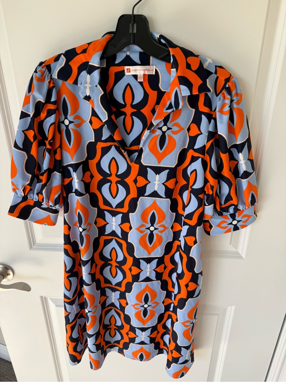 Jude Connally Butterfly Tile Print Emerson Dress Size Small
